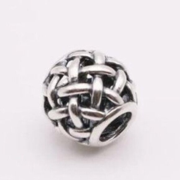 Authentic Pandora Forever Entwined Charm - Picture 1 of 5